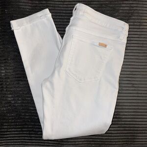 Joe’s The Markie Mid-Rise Skinny Crop Jeans‎ in White - Size 29